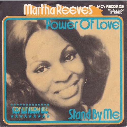 7", Promo Martha Reeves - Power Of Love / Stand By Me