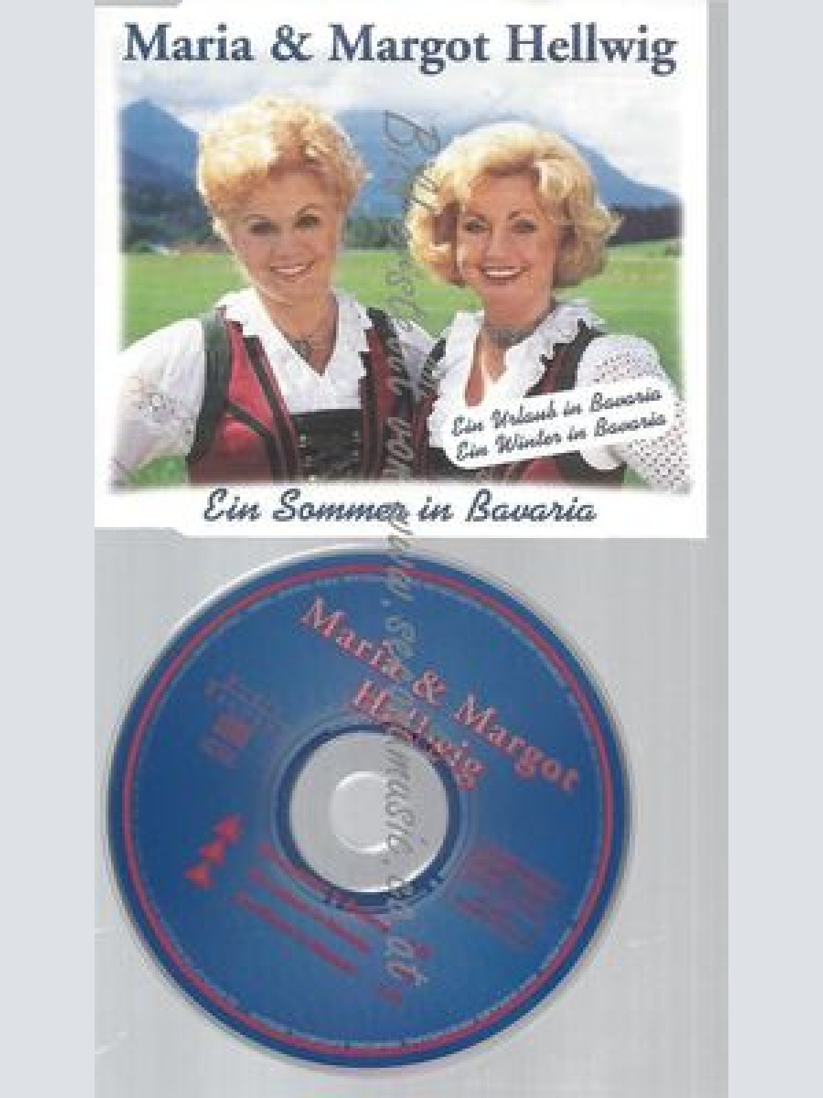 CD--MARIA & MARGOT HELLWIG--EIN SOMMER IN BAVARIA