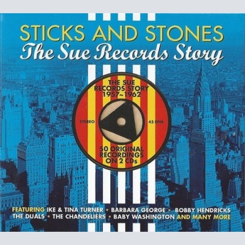 2xCD, Comp, Dig Various - Sticks And Stones - The Sue Records Story
