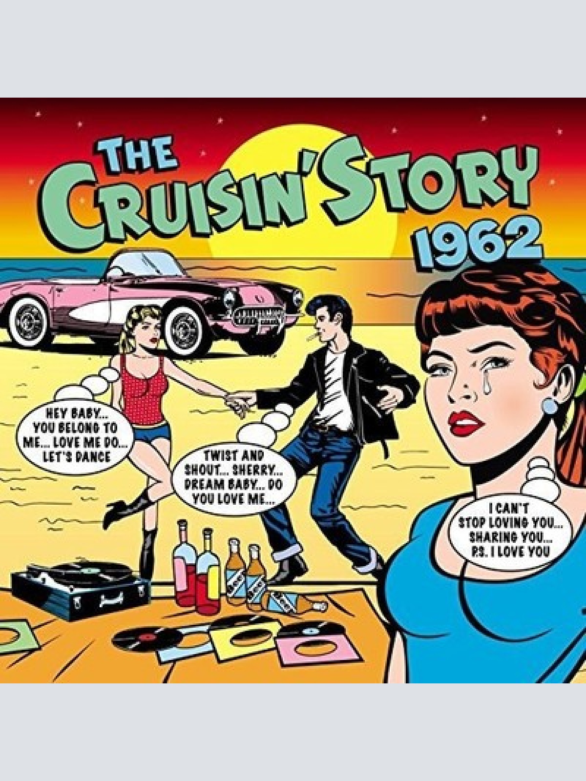 2xCD, Comp Various - The Cruisin' Story 1962