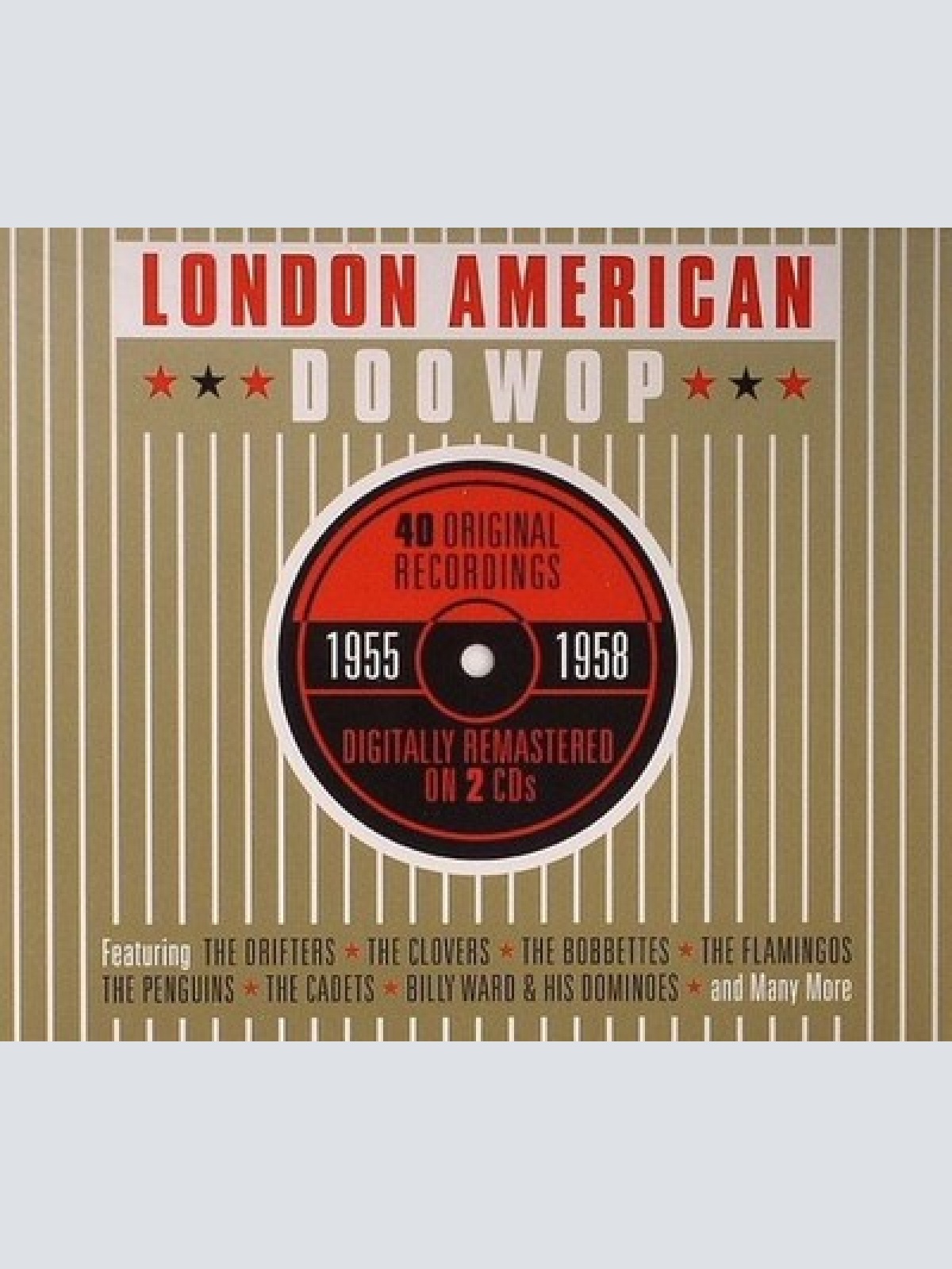 2xCD, Comp, RM Various - London American Doo Wop 1955-1958