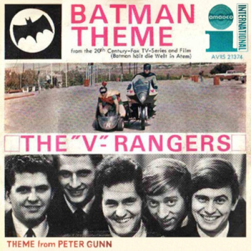 7", Single, Mono The "V" Rangers - Batman Theme