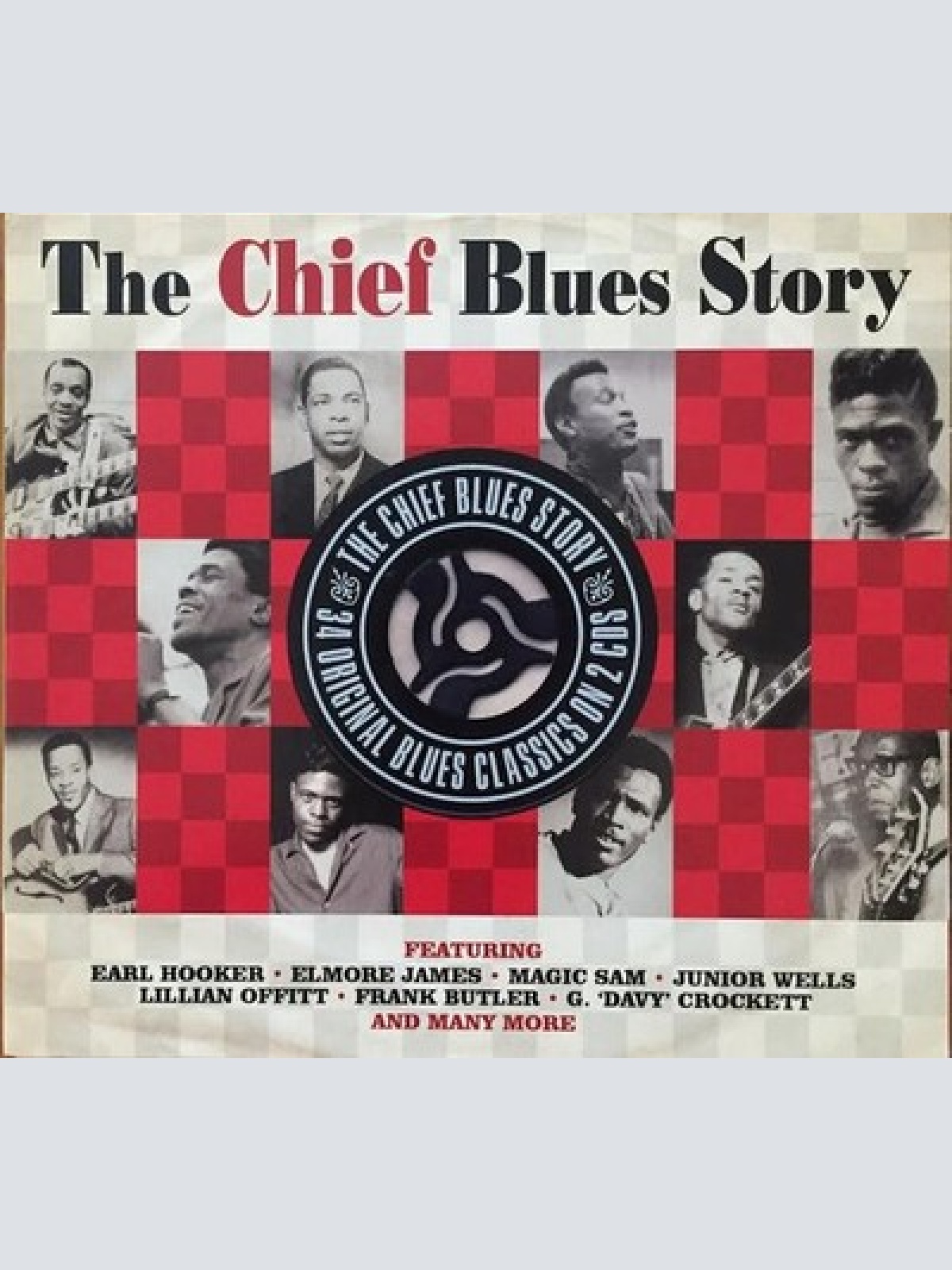 2xCD, Comp Various - The Chief Blues Story