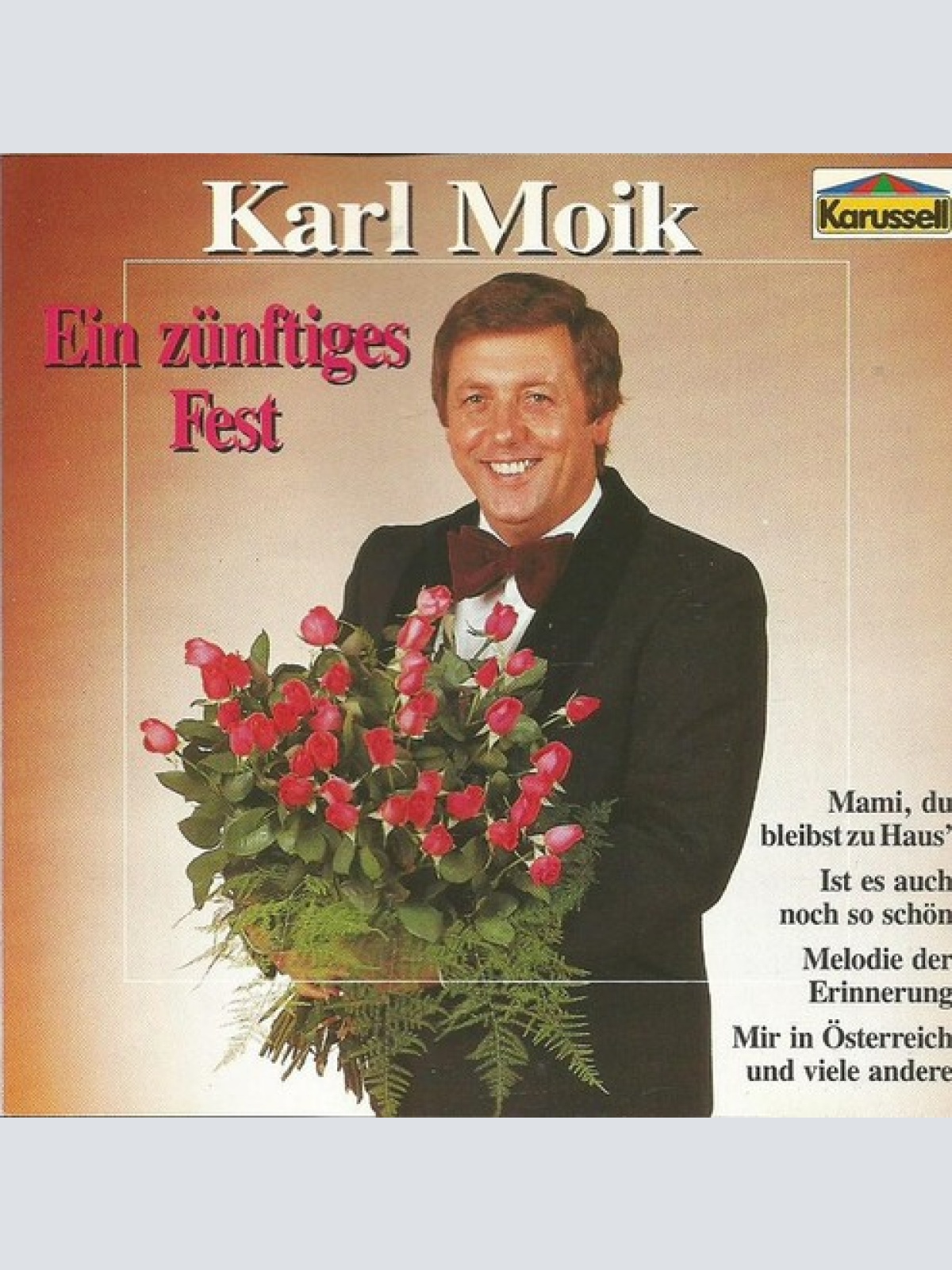 CD, Album Karl Moik - Ein Zünftiges Fest
