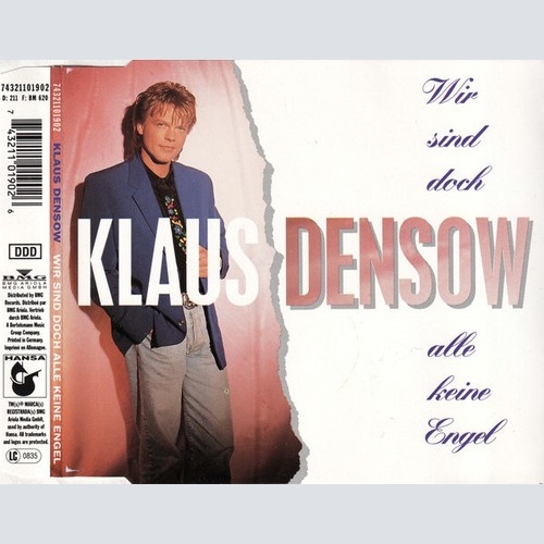CD, Maxi Klaus Densow - Wir Sind Doch Alle Keine Engel
