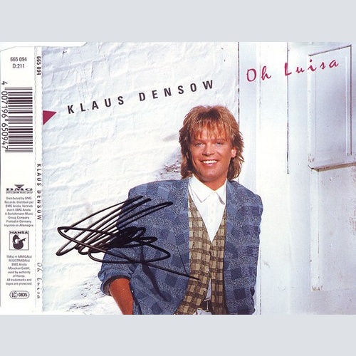 CD, Maxi Klaus Densow - Oh Luisa