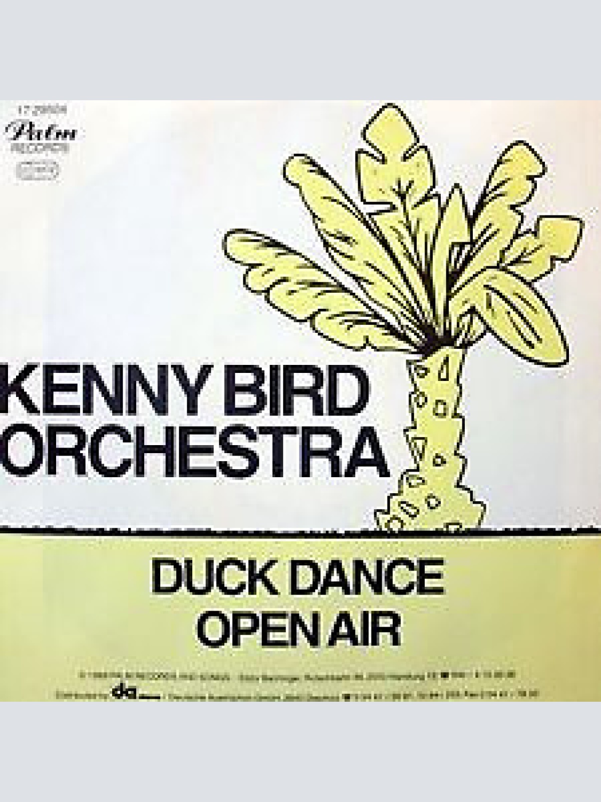 7", Single The Kenny Bird Orchestra - Duck Dance Open Air