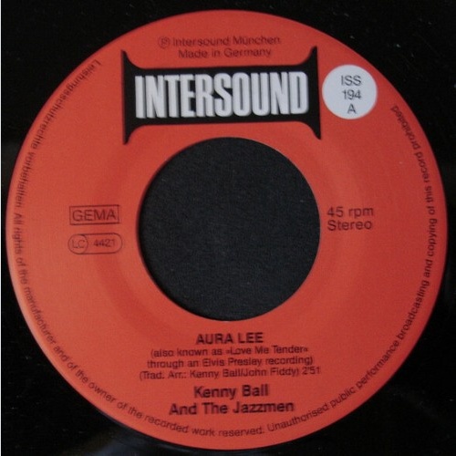 7", Single Kenny Ball And His Jazzmen - Aura Lee