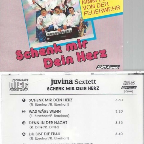 CD--Juvina Sextett --Schenk mir Dein Herz