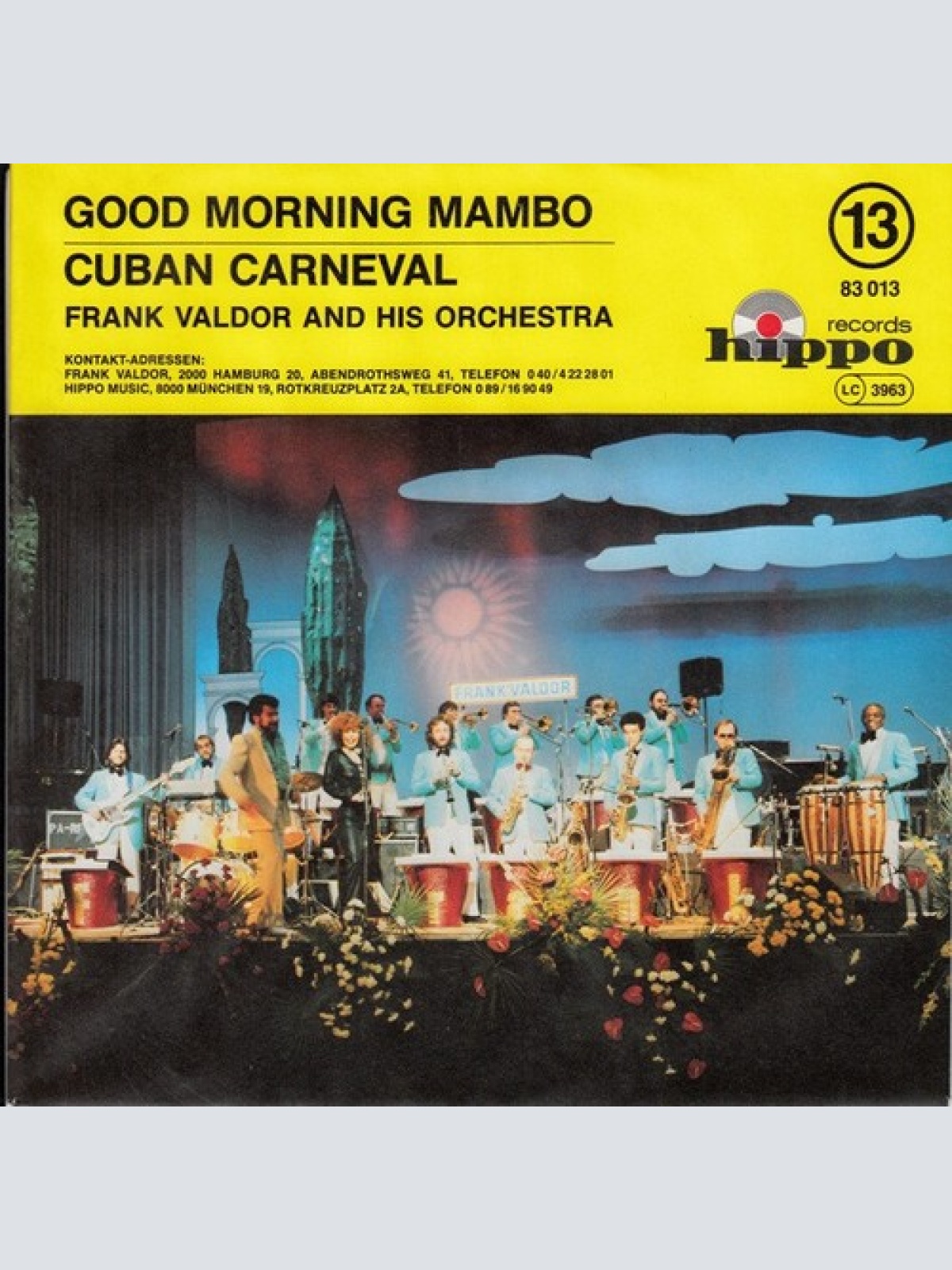 7", Single Frank Valdor And His Orchestra* - Good Morning Mambo