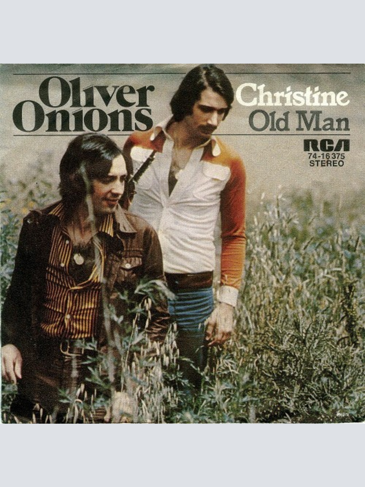 7", Single, Promo Oliver Onions - Christine
