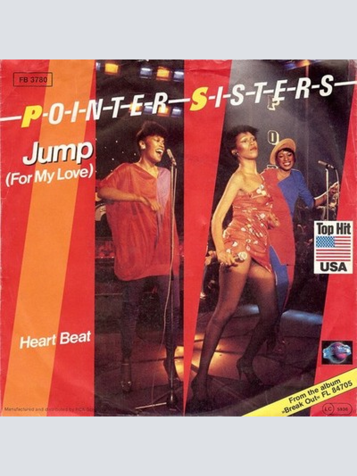 7", Single Pointer Sisters - Jump (For My Love)