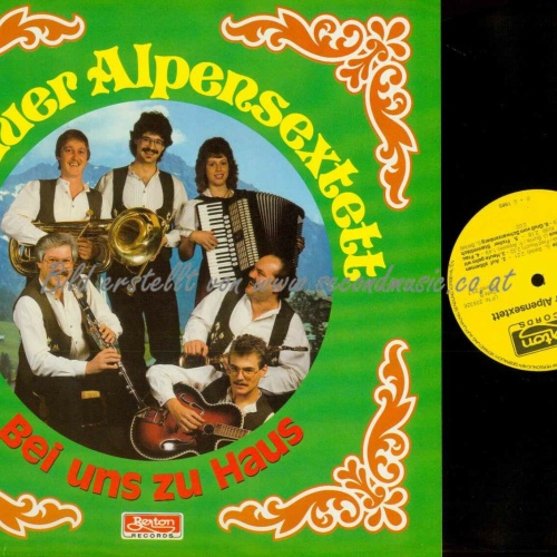 LP-Allgäuer Alpensextett -- Bei uns zu Haus /NM /