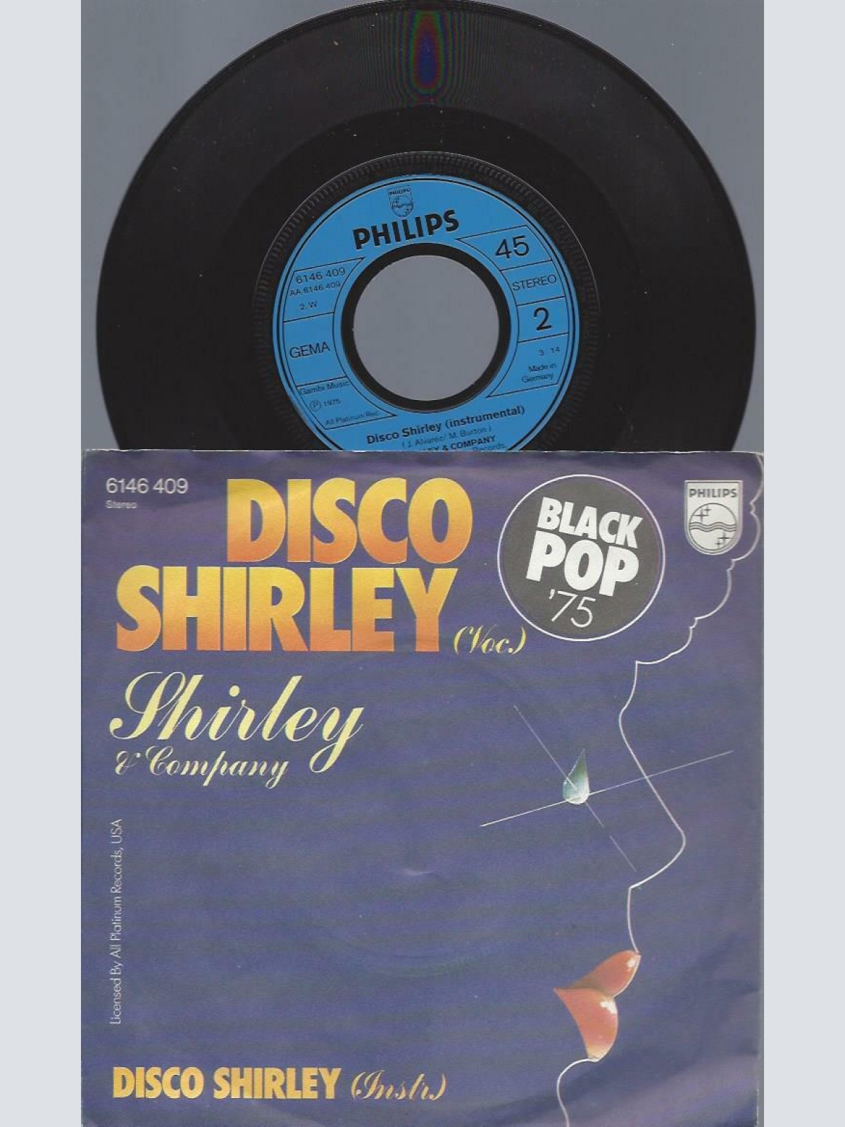 7"    Shirley & Company  Disco Shirley