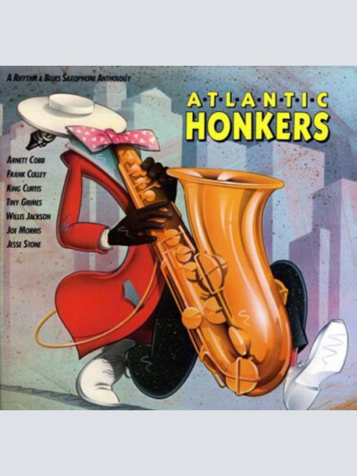 2xLP, Comp, Gat Various - Atlantic Honkers - A Rhythm & Blues Saxophone Antho...