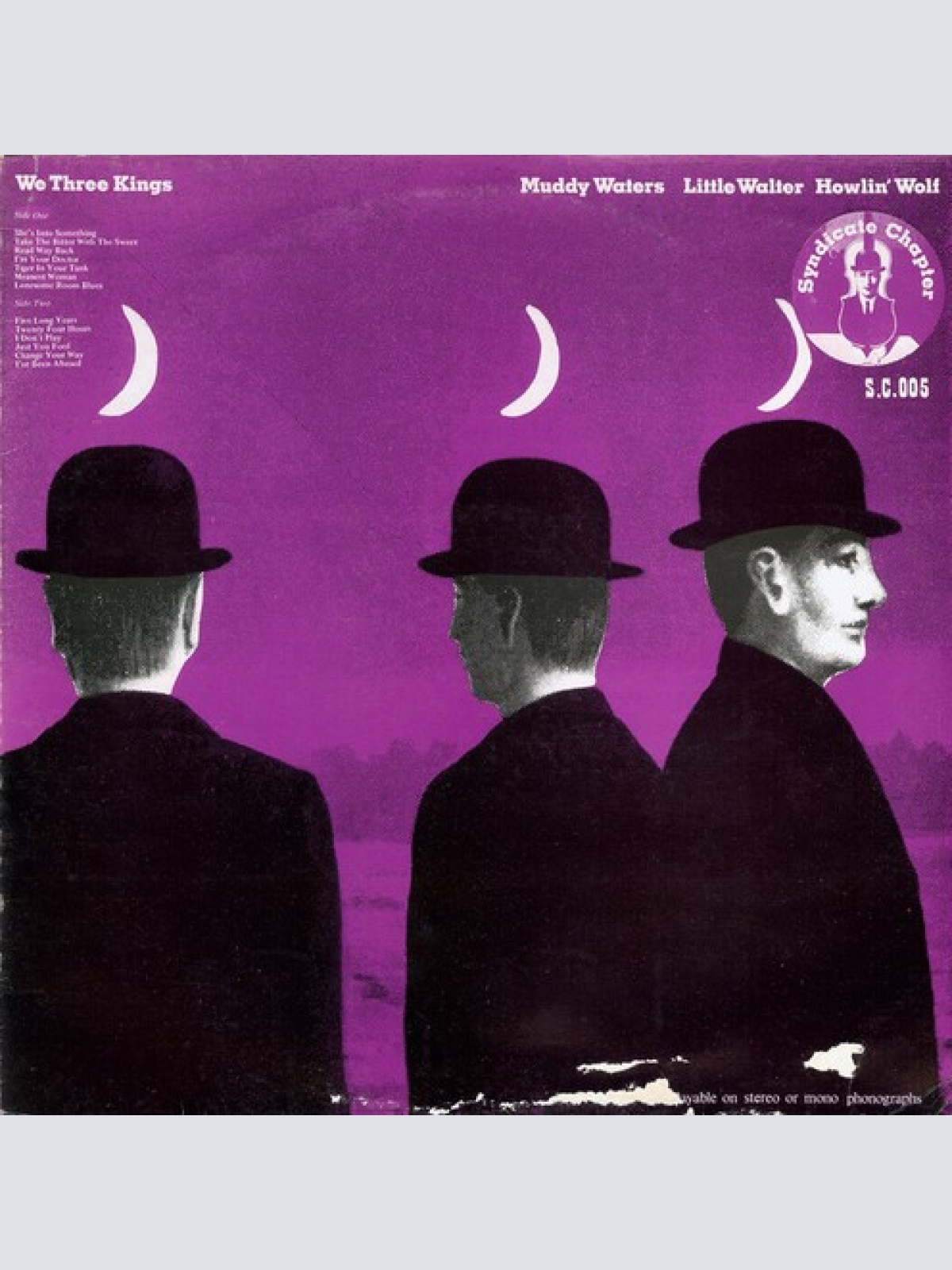 LP, Comp, RE, Whi Muddy Waters - Little Walter - Howlin' Wolf - We Three Kings