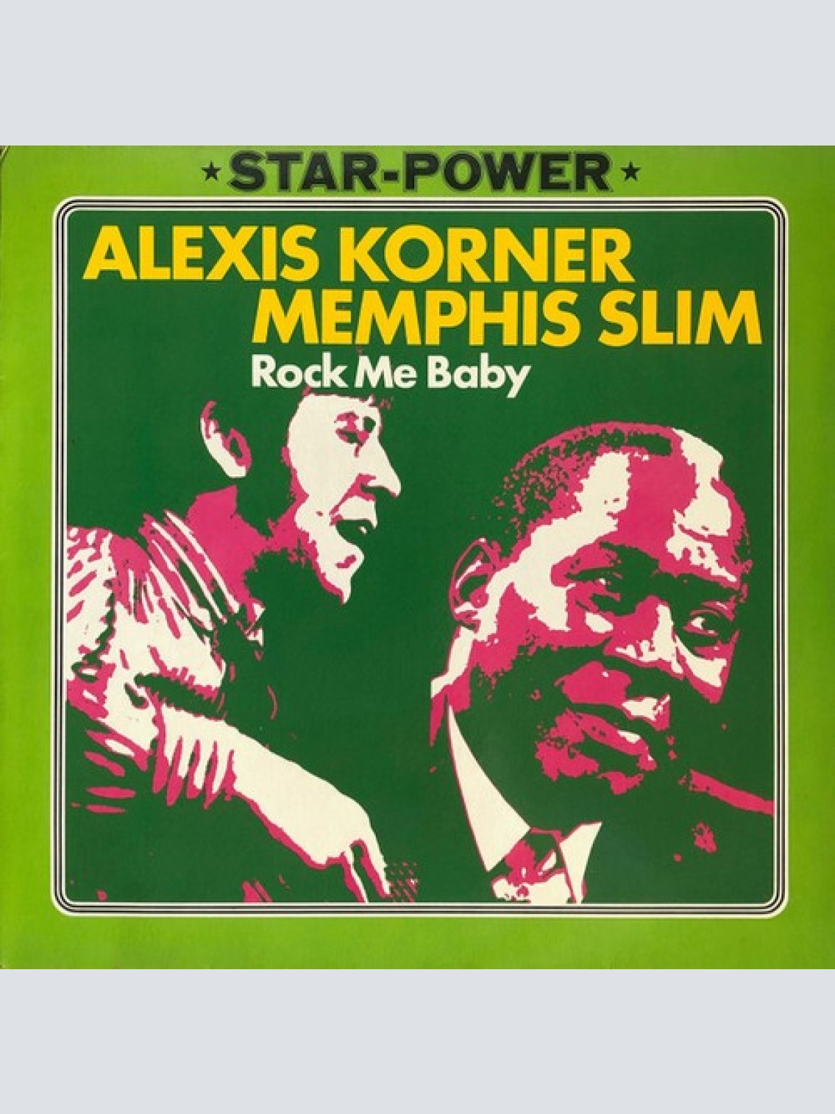LP, Mono, RE Alexis Korner, Memphis Slim - Rock Me Baby