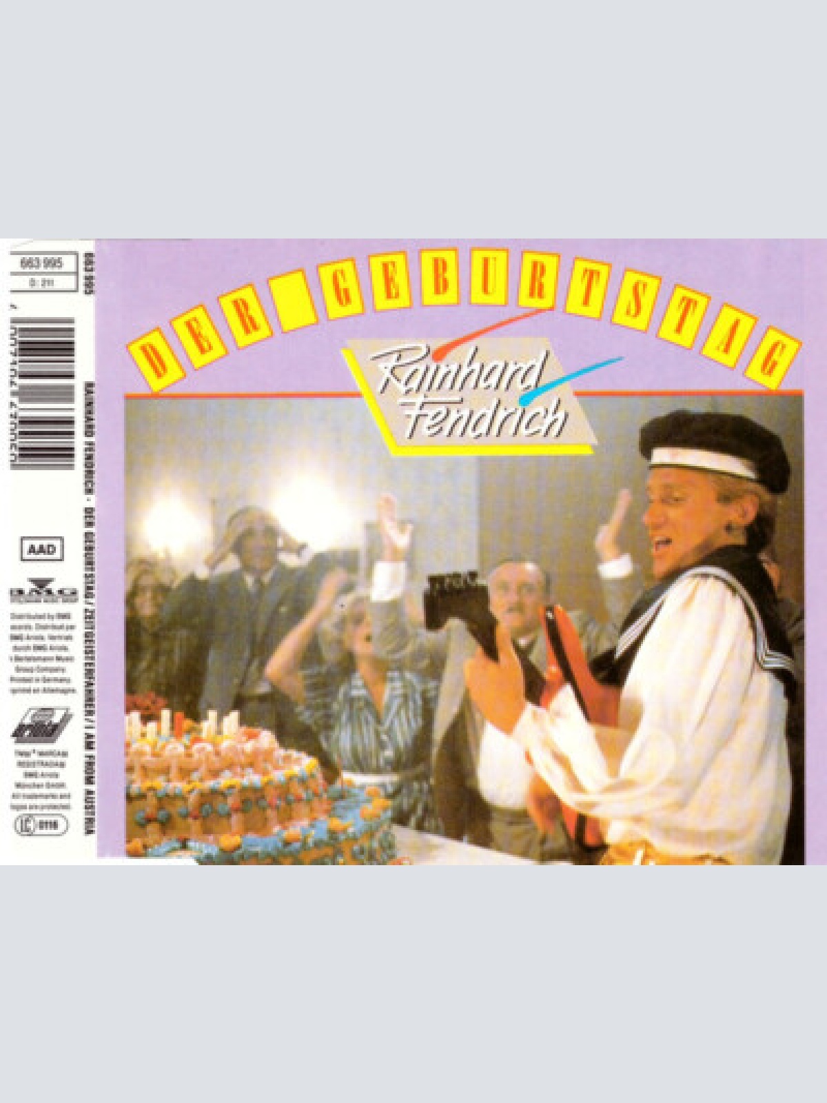 CD, Maxi Rainhard Fendrich - Der Geburtstag