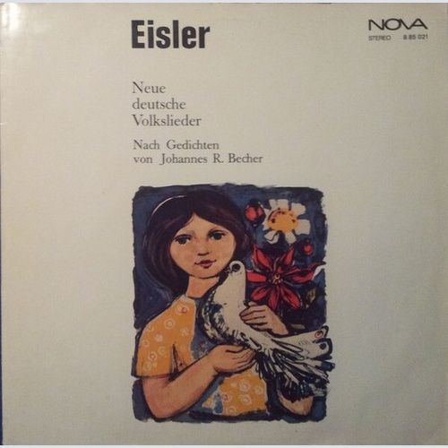LP Eisler*, Johannes R. Becher - Neue Deutsche Volkslieder - Nach Gedichten V...