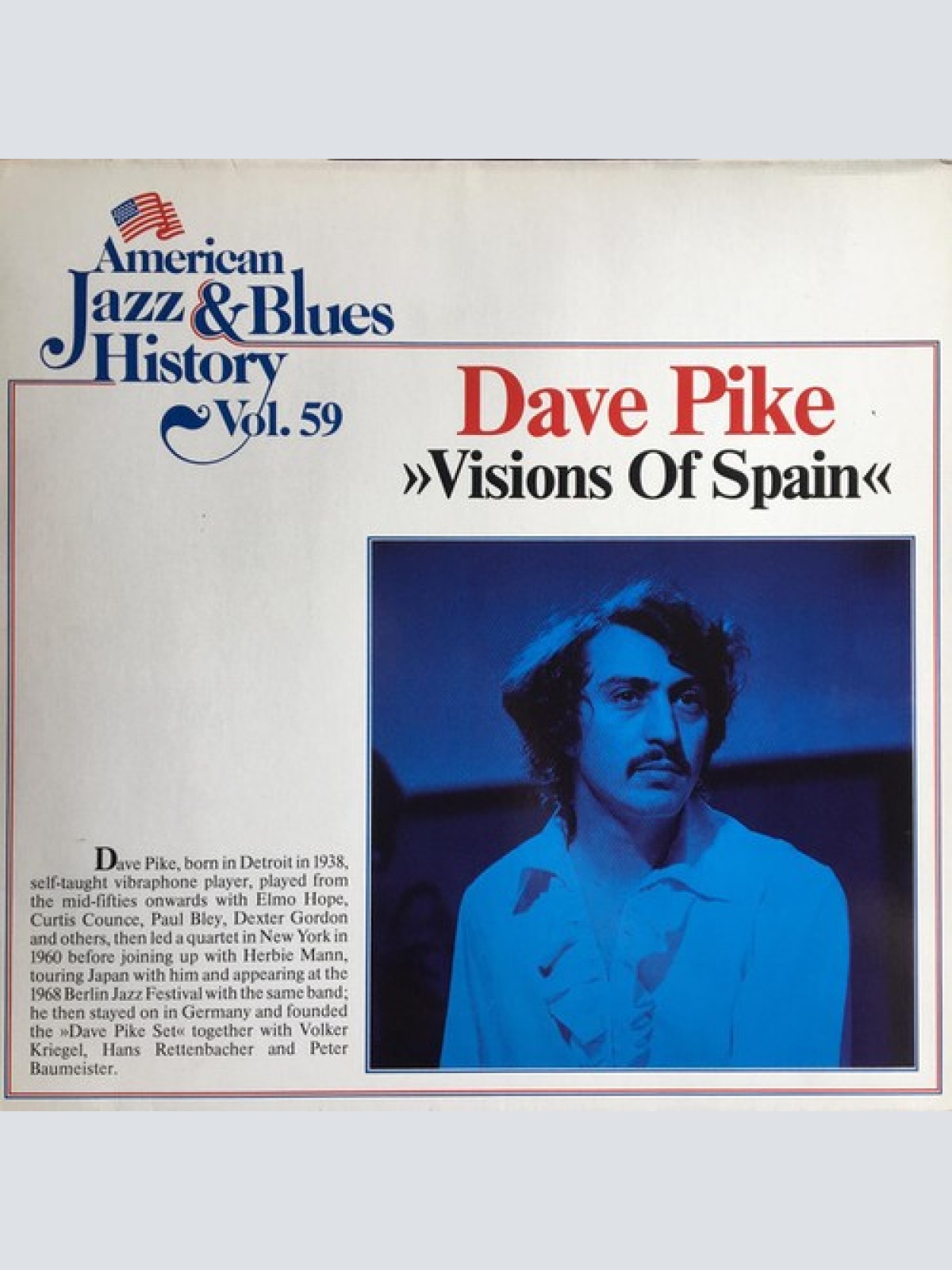 LP, Album Dave Pike - Visions Of Spain