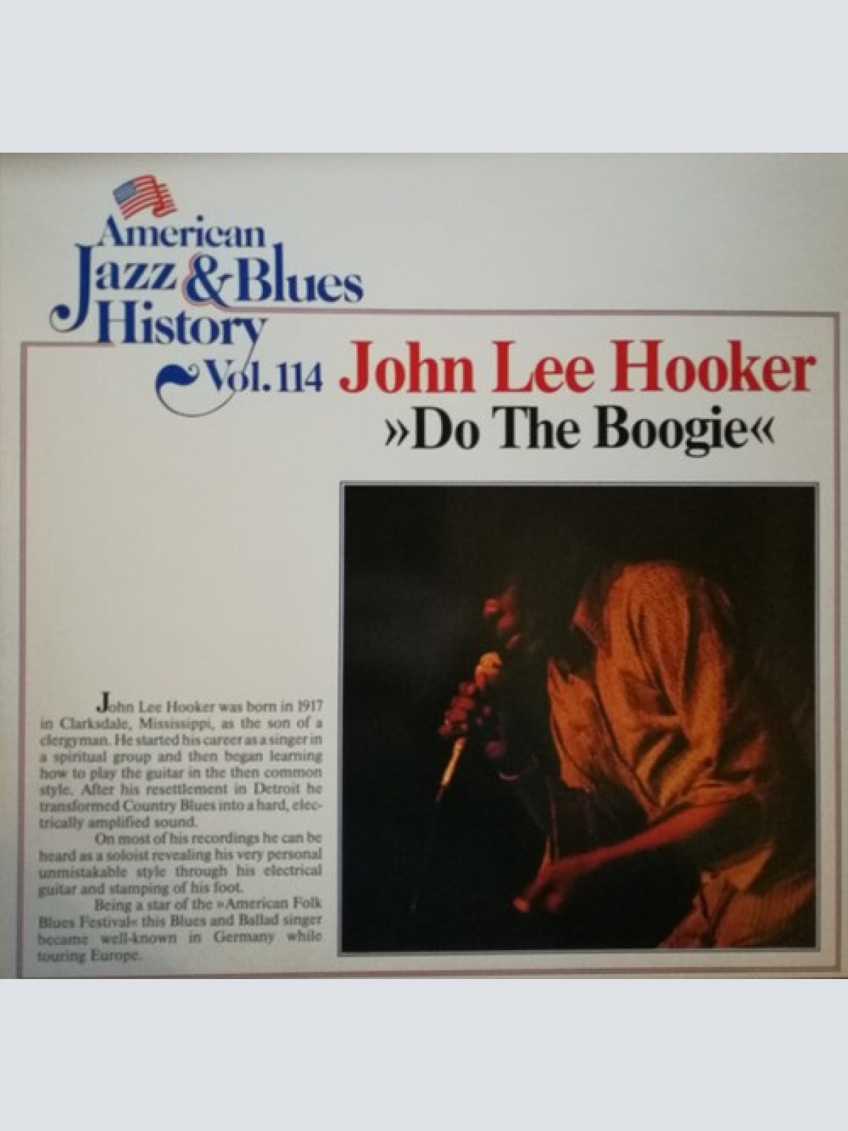 LP, Comp, RE John Lee Hooker - Do The Boogie