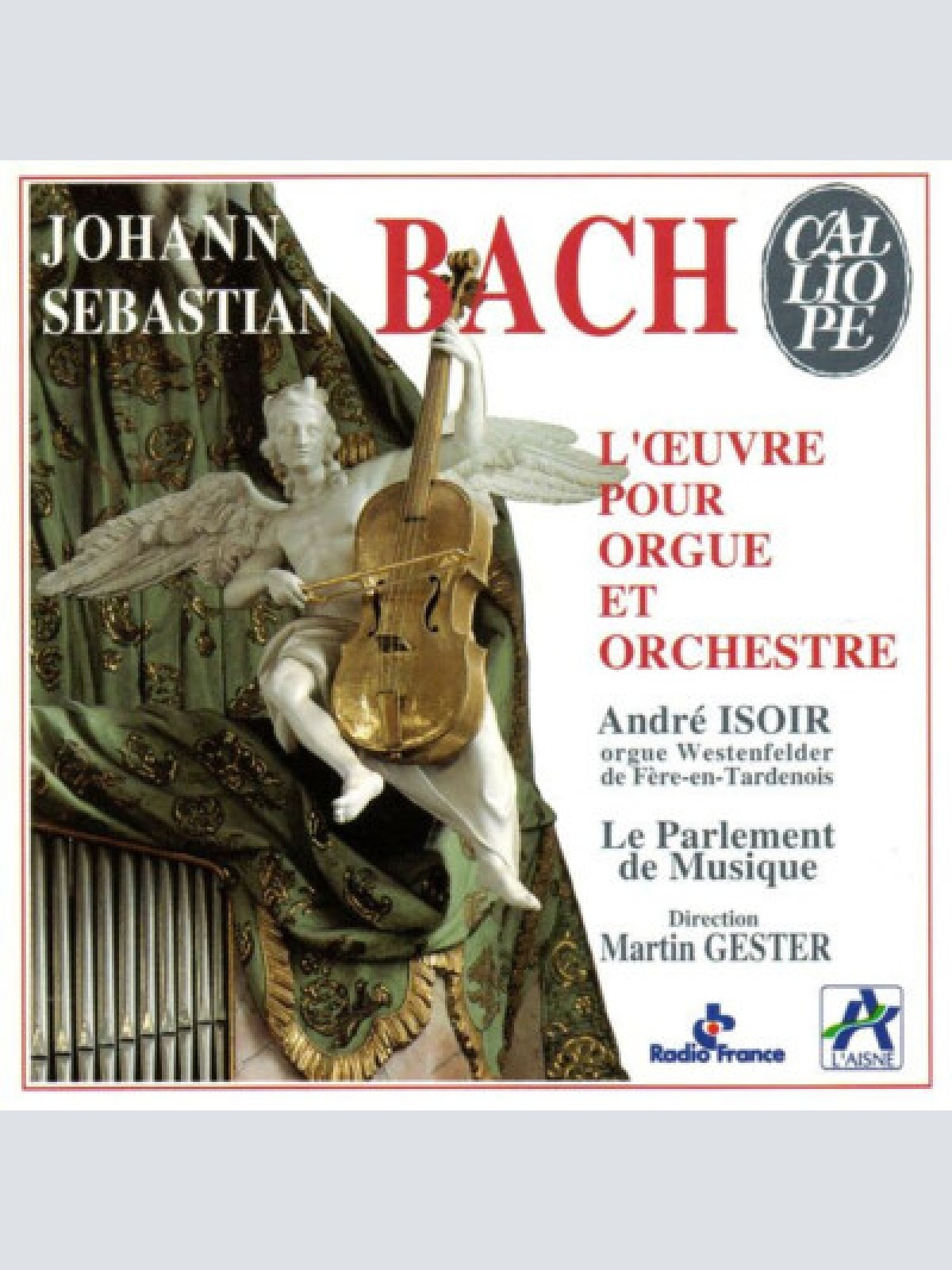 CD Johann Sebastian Bach - André Isoir, Le Parlement De Musique Direction Mar...