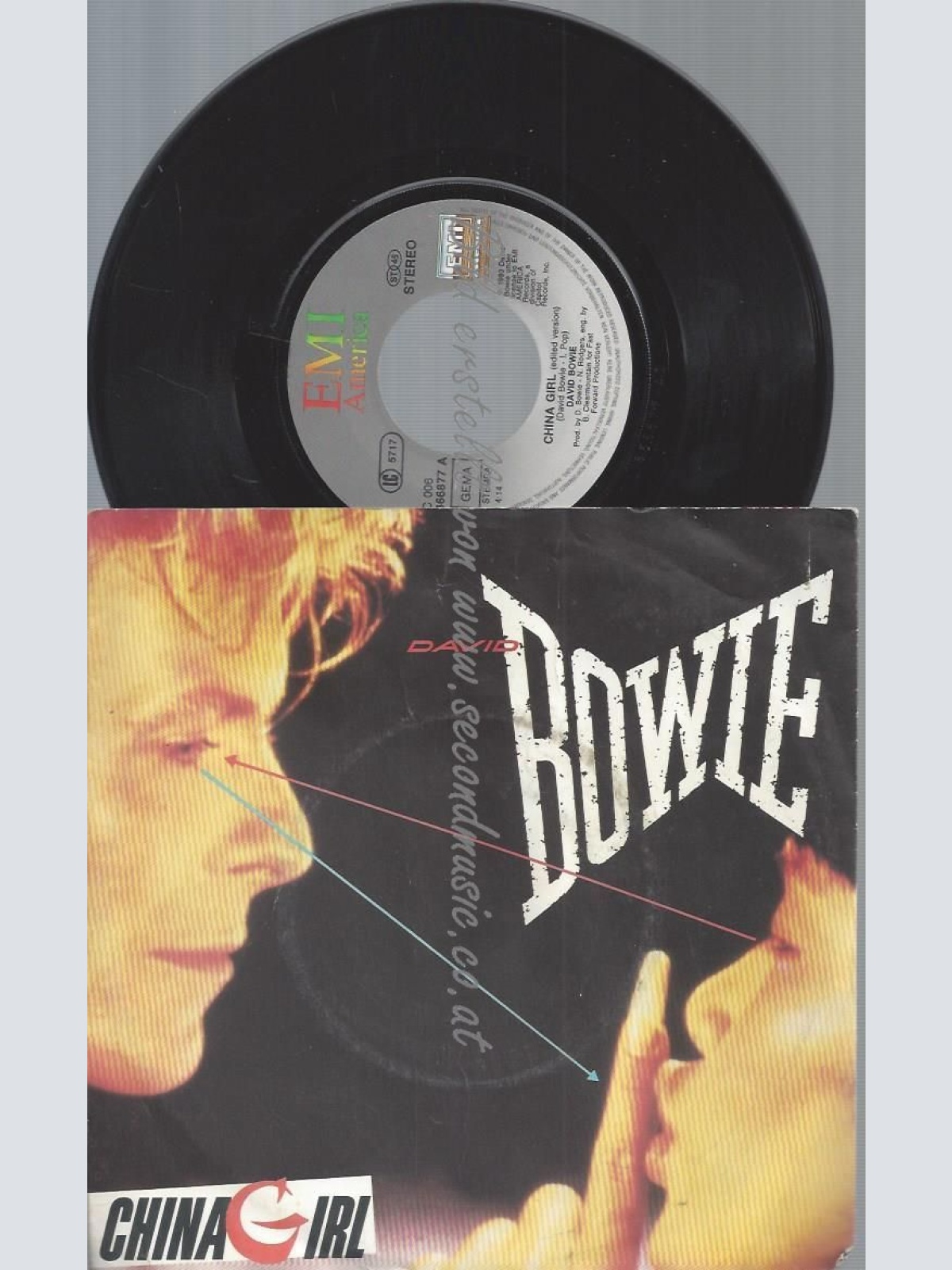 7" DAVID BOWIE CHINA GIRL