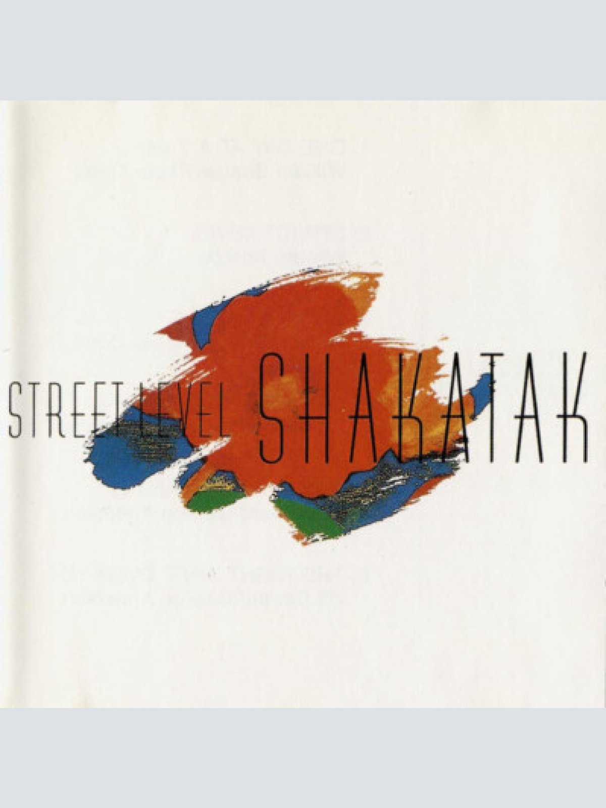 CD, Album Shakatak - Street Level