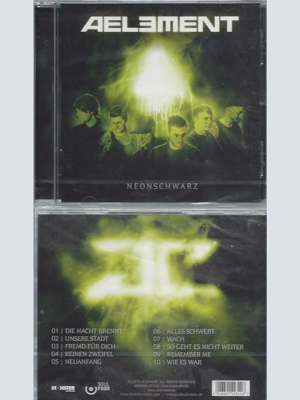 CD--  AELEMENT  Neonschwarz