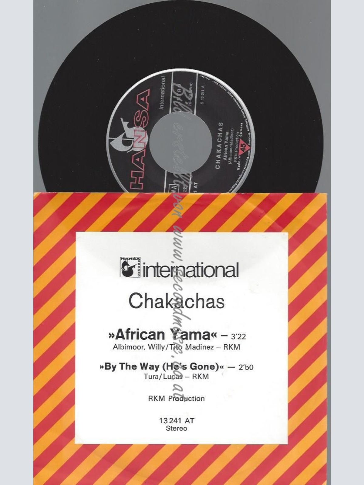 7"  Chakachas  African Yama