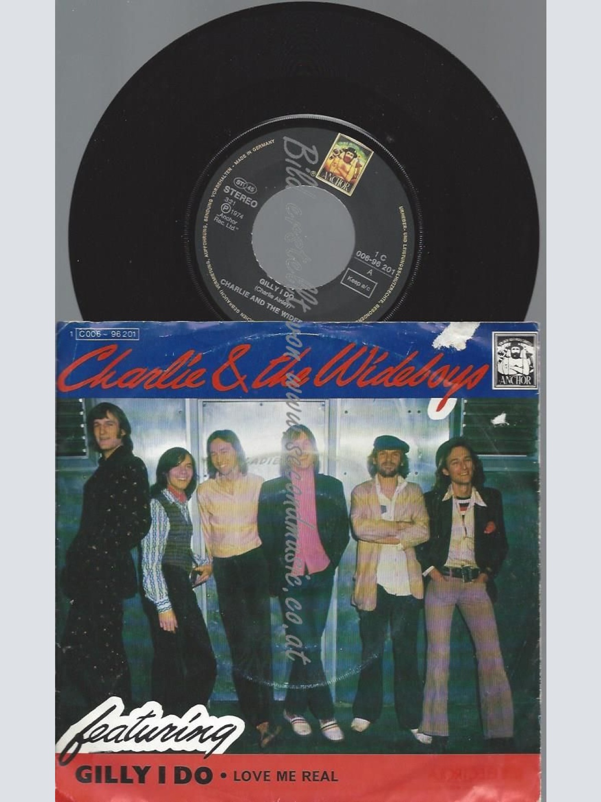 7"   Charlie & The Wideboys – Gilly I Do