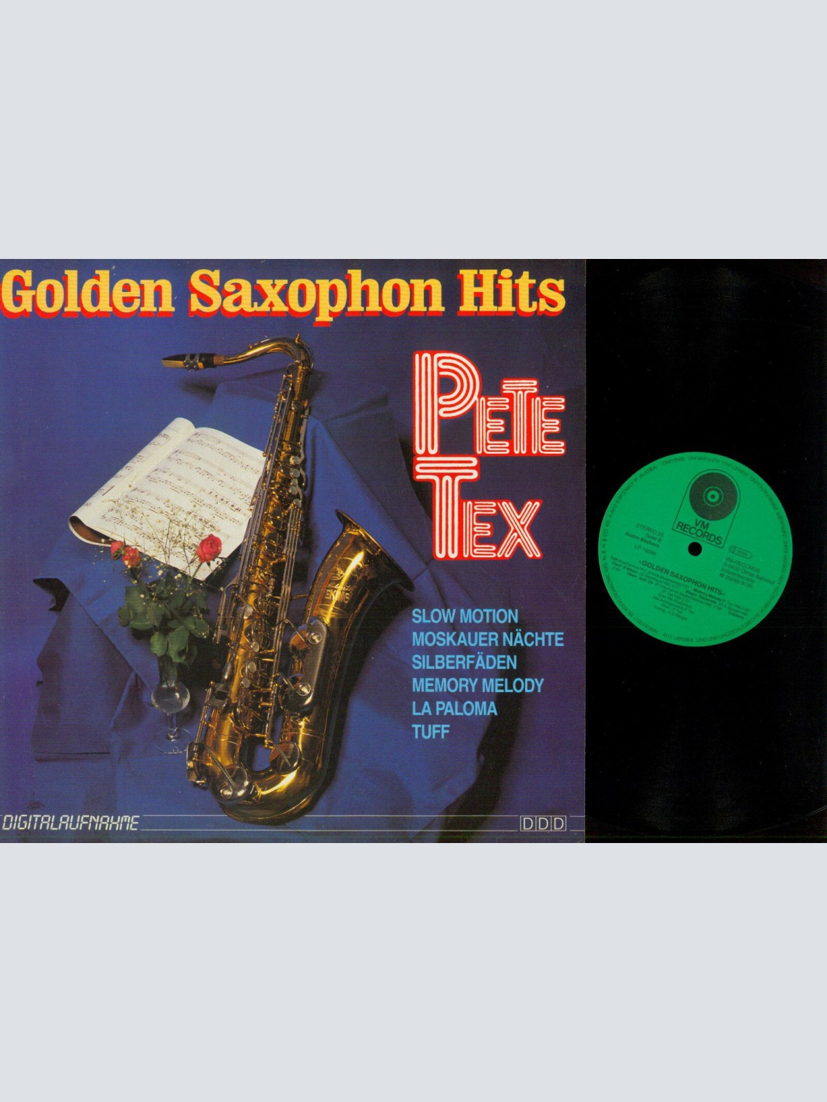 LP---Pete Tex – Golden Saxophon Hits  //NM