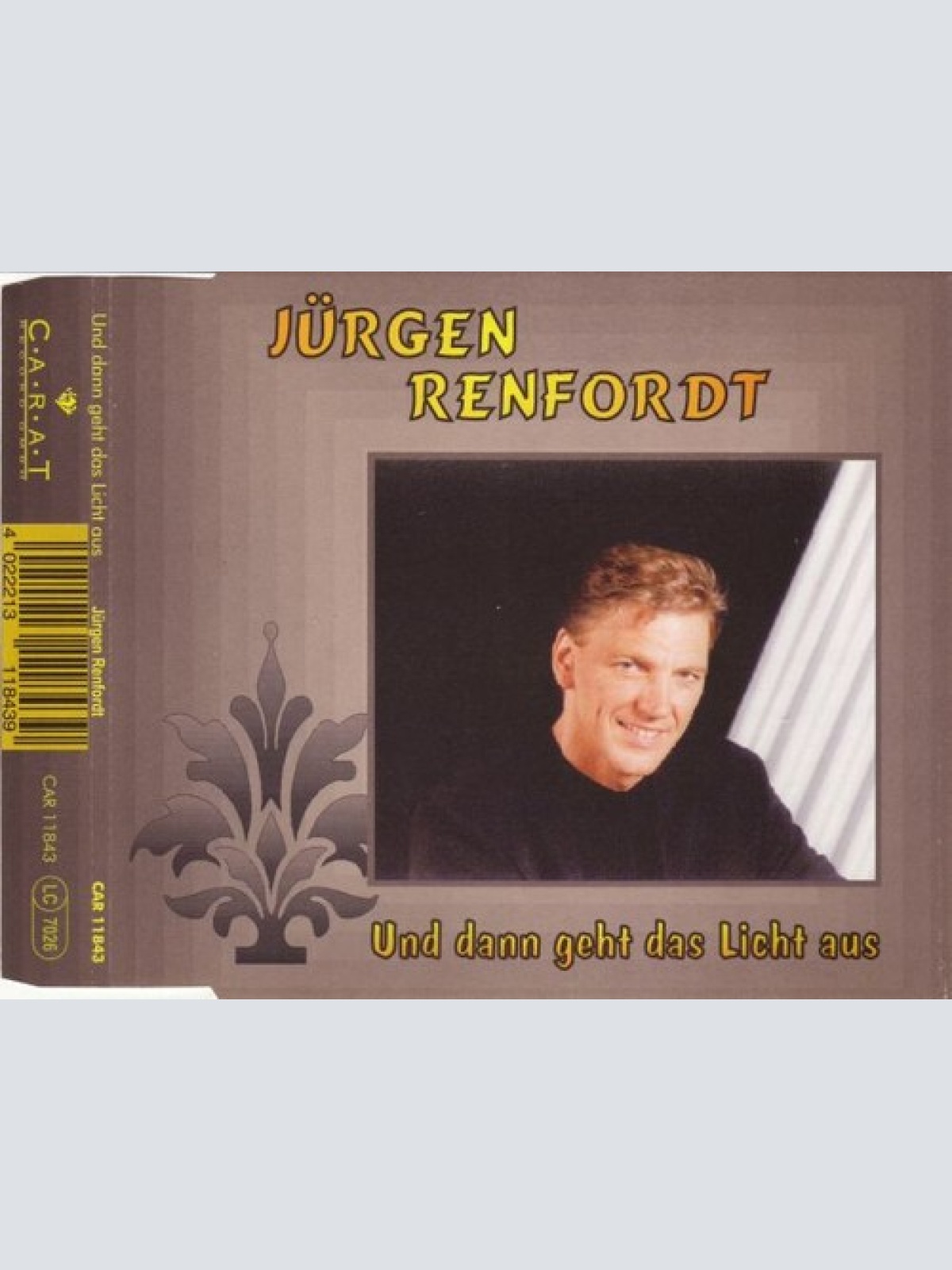 CD, Maxi Jürgen Renfordt - Und Dann Geht Das Licht Aus