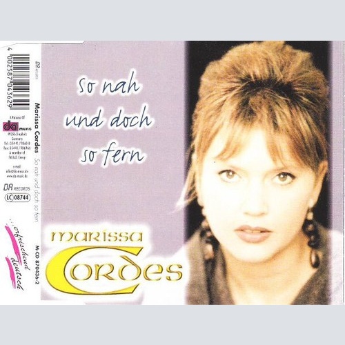 CD, Maxi Marissa Cordes - So Nah Und Doch So Fern