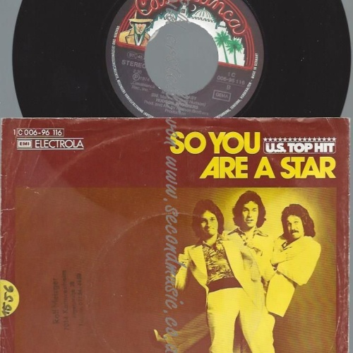7"   Hudson Brothers – So You Are A Star