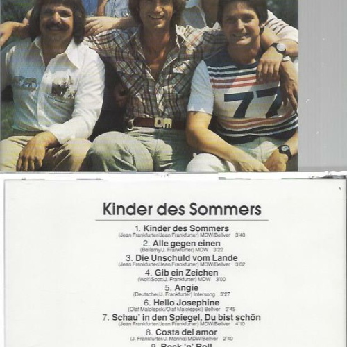 CD--Die Flippers   -- Kinder des Sommers