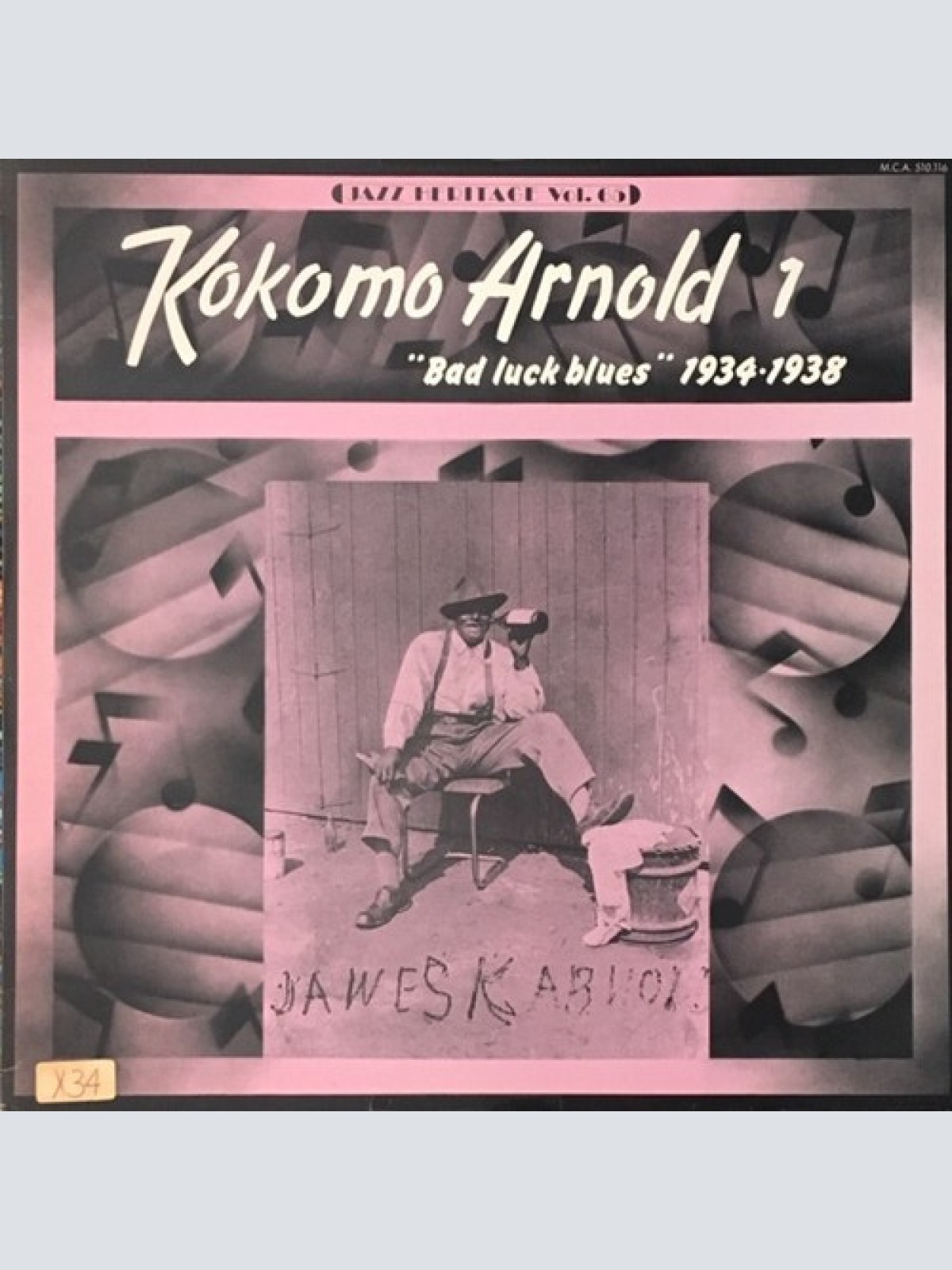 LP, Comp Kokomo Arnold - Vol. 1 : Bad Luck Blues 1934-1938