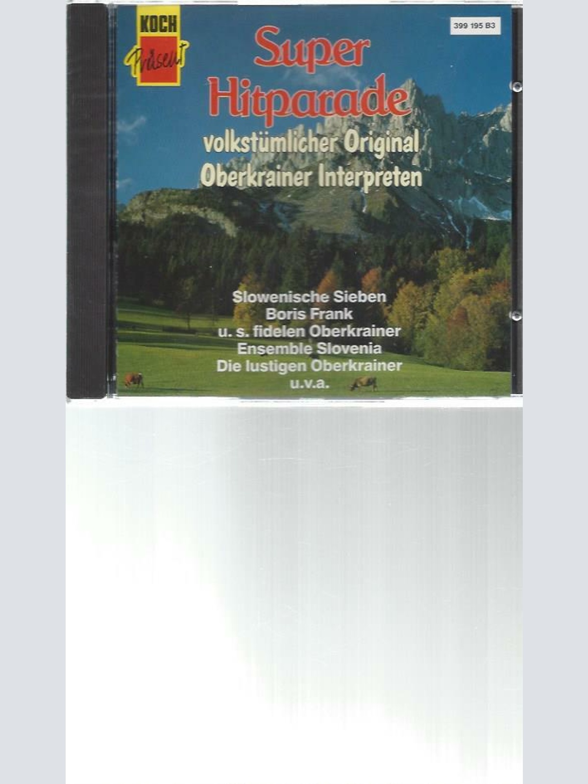CD--Super Hitparade Volkstümlicher Orig Oberkrainer Interpreten