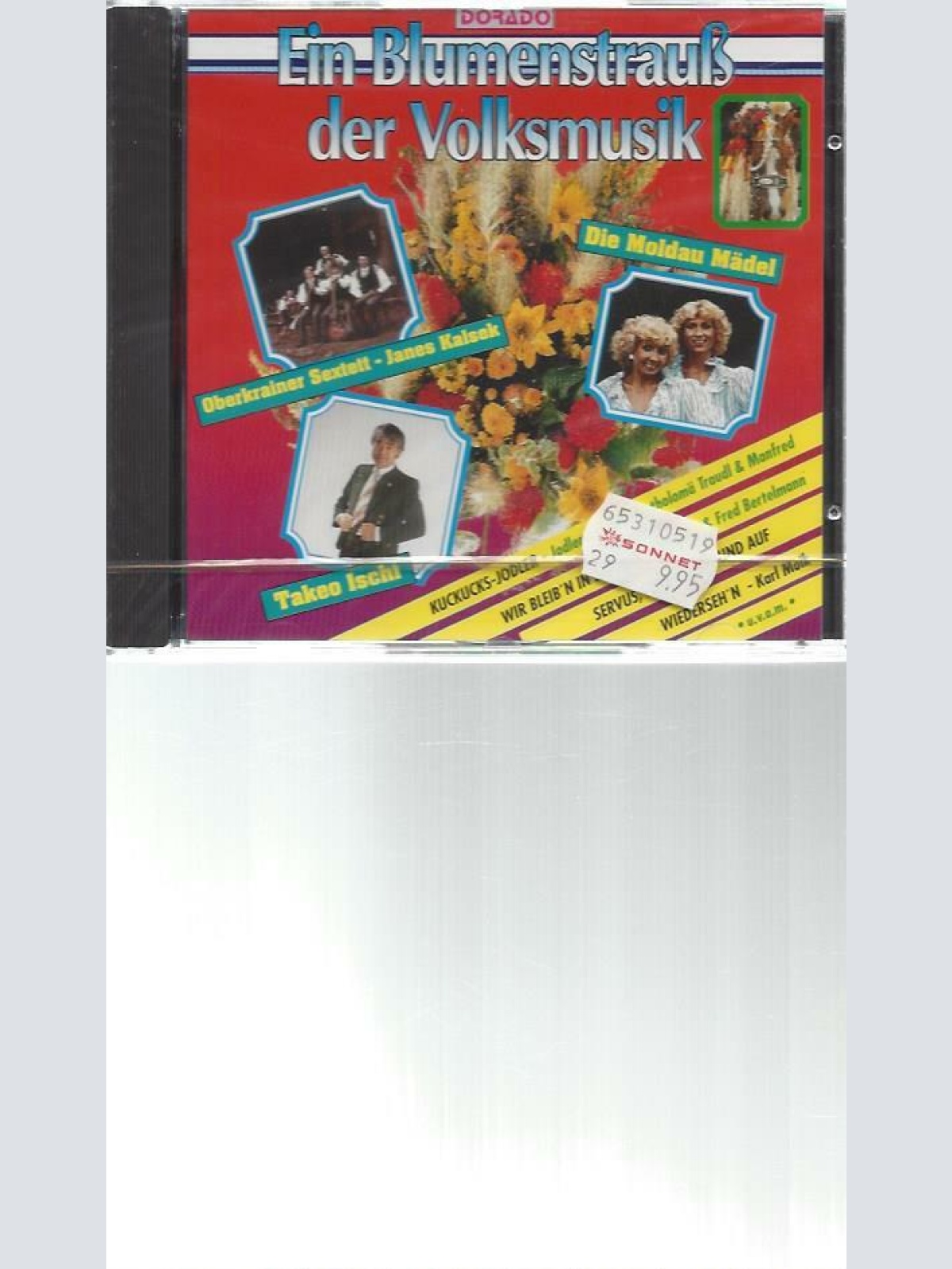 CD--Ein Blumenstrauß der Volksmusik  --Kalsek--Takeo Ischi