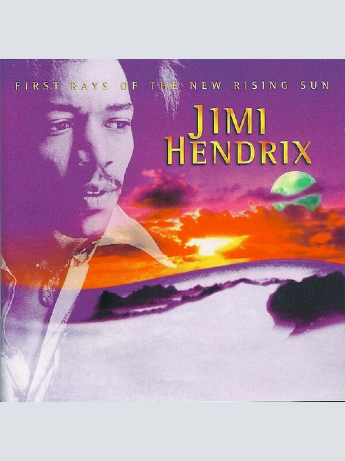 CD, Album, Comp, RE, RM Jimi Hendrix - First Rays Of The New Rising Sun