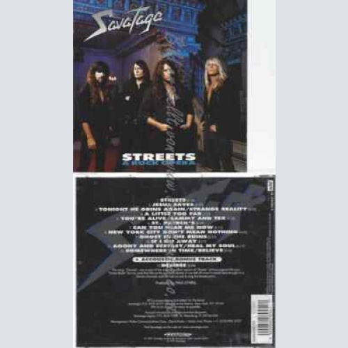 CD--SAVATAGE | --STREETS-A ROCK OPERA