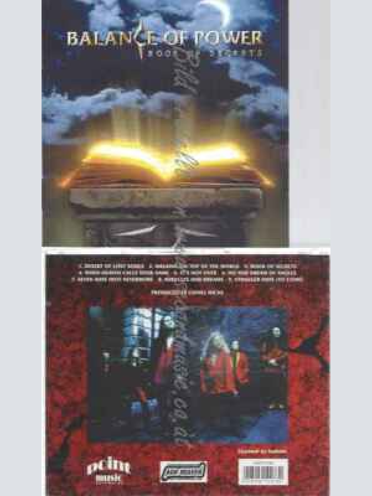 CD--BALANCE OF POWER | --BOOK OF SECRETS