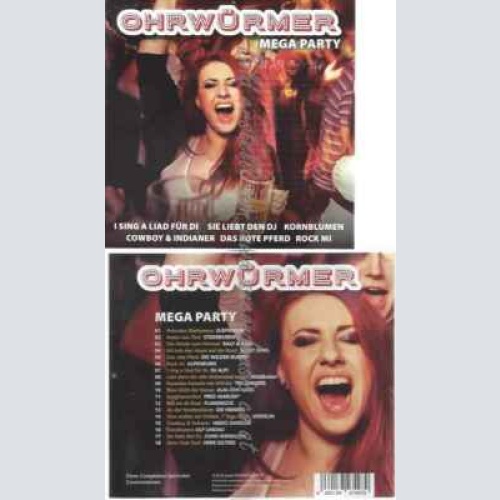 CD--VARIOUS | --OHRWÜRMER-MEGA PARTY