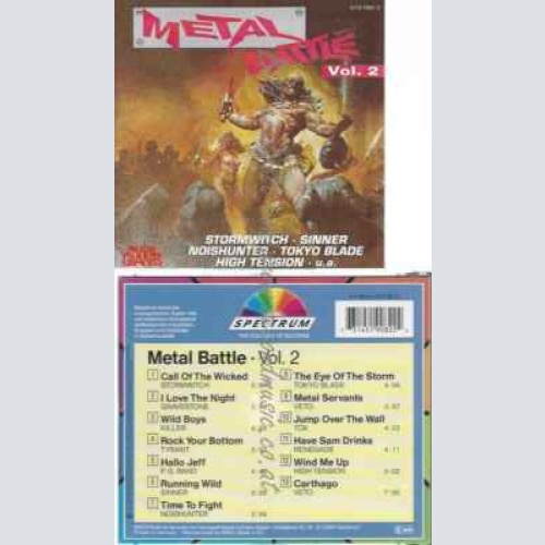 CD--VARIOUS | --METAL BATTLE VOL 2