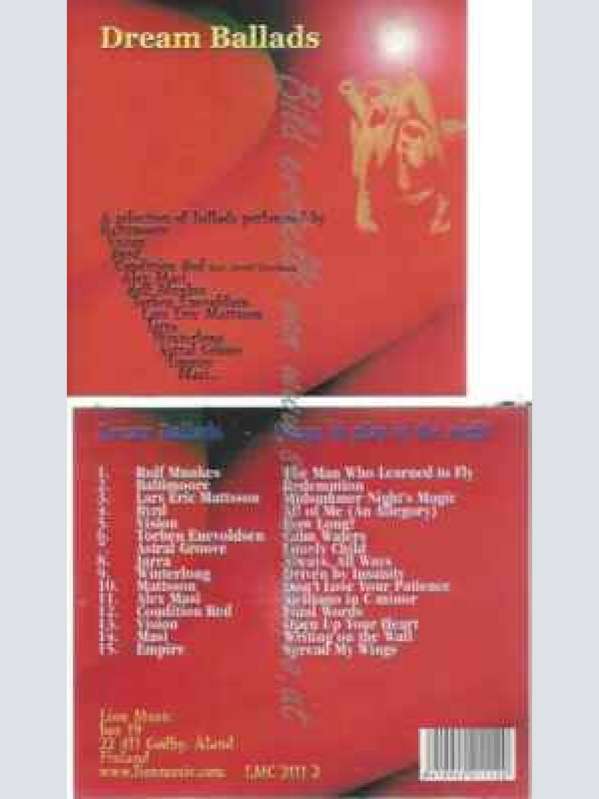 CD--VARIOUS | --DREAMS BALLADS