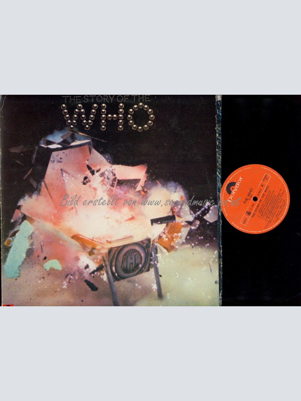 DLP--THE WHO THE STORY OF THE WHO //  YUGOSLAVIA// LP5651