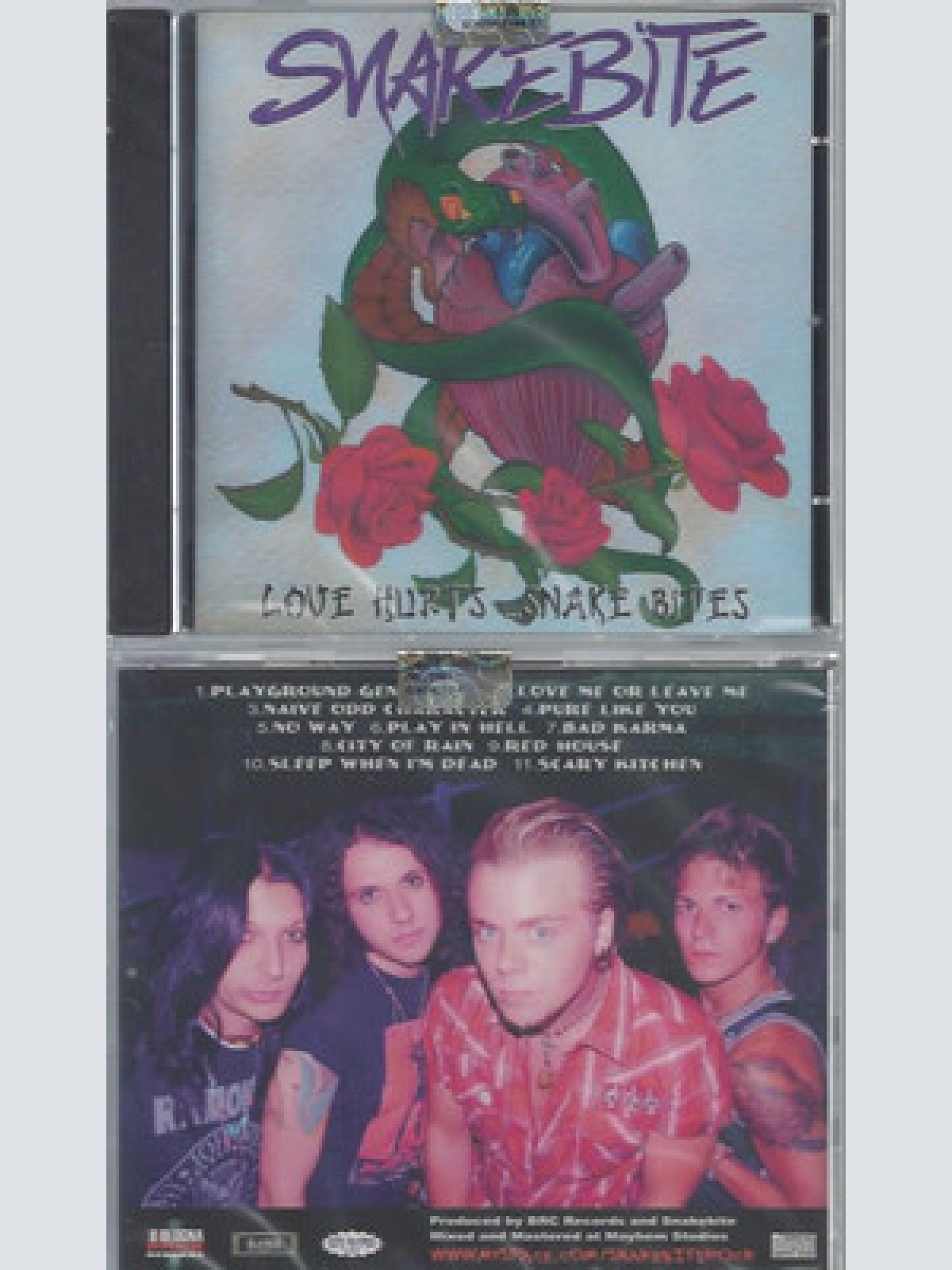 CD--SNAKEBITE LOVE HURTS SNAKE BITES