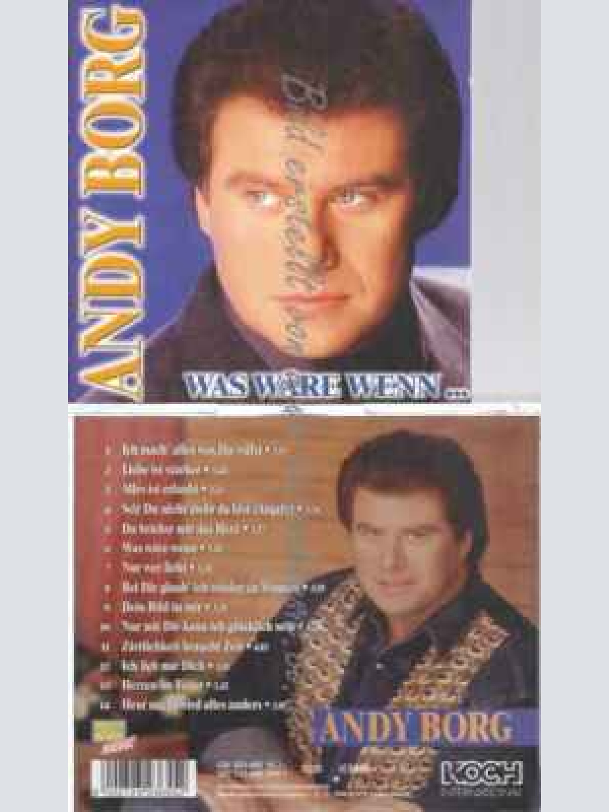 CD--ANDY BORG | --WAS WÄRE WENN...