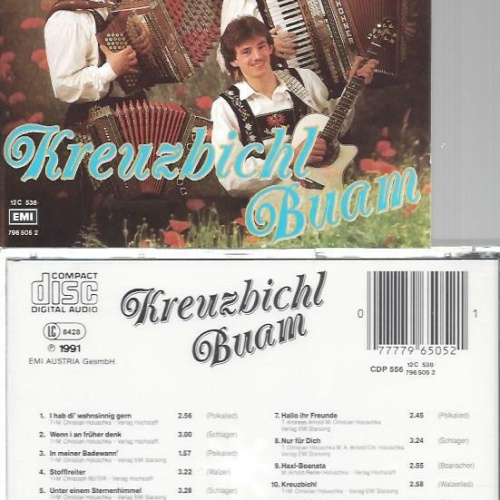 CD--Kreuzbichl Buam --I hab di Wahnsinnig Gern