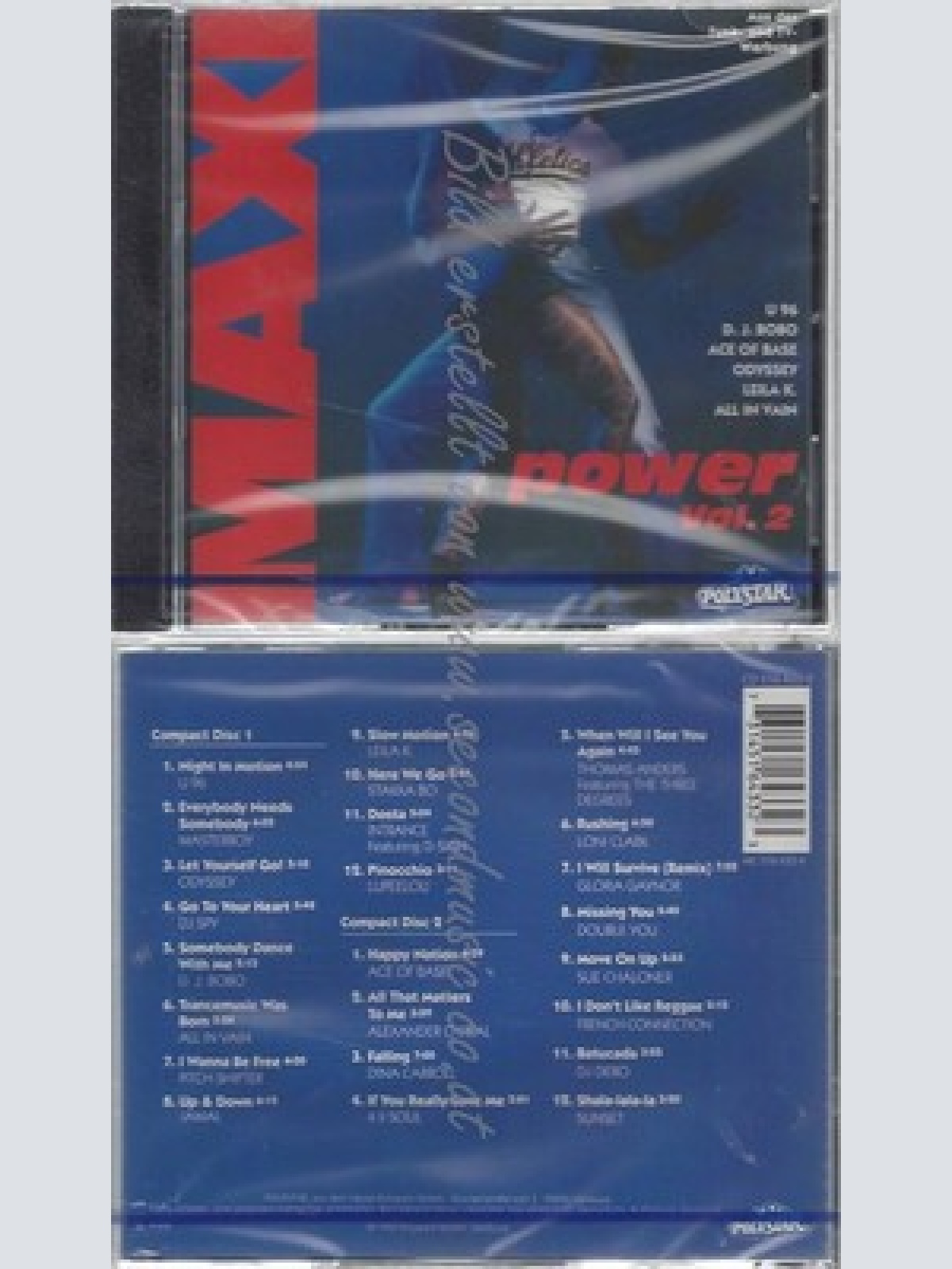 CD--NM-VARIOUS -1993- - DOPPEL-CD -- MAXI POWER VOL. 2